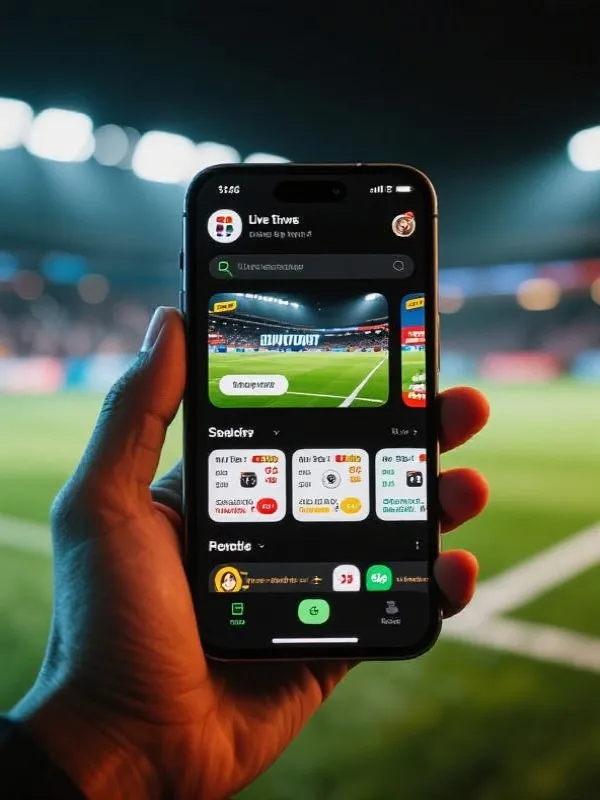 世界杯手机客户端界面展示